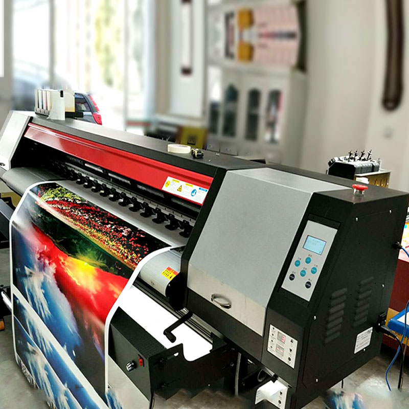 طابعة إعلانات نافثة للحبر على  - مراجعة Commercial Vinyl Printing Machine وسعره