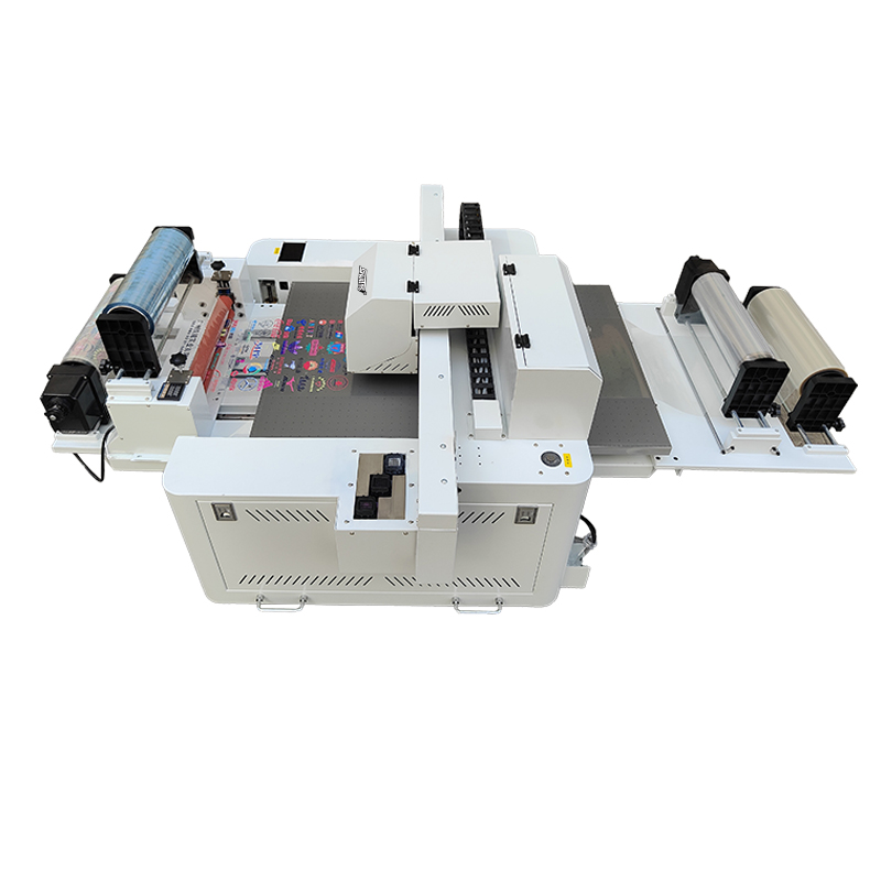طابعة نفث الحبر الأوتوماتيكية  - مراجعة Commercial Uv Printing Machine وسعره