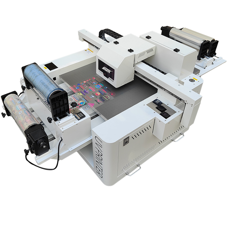 طابعة نفث الحبر الأوتوماتيكية  - مراجعة Commercial Uv Printing Machine وسعره