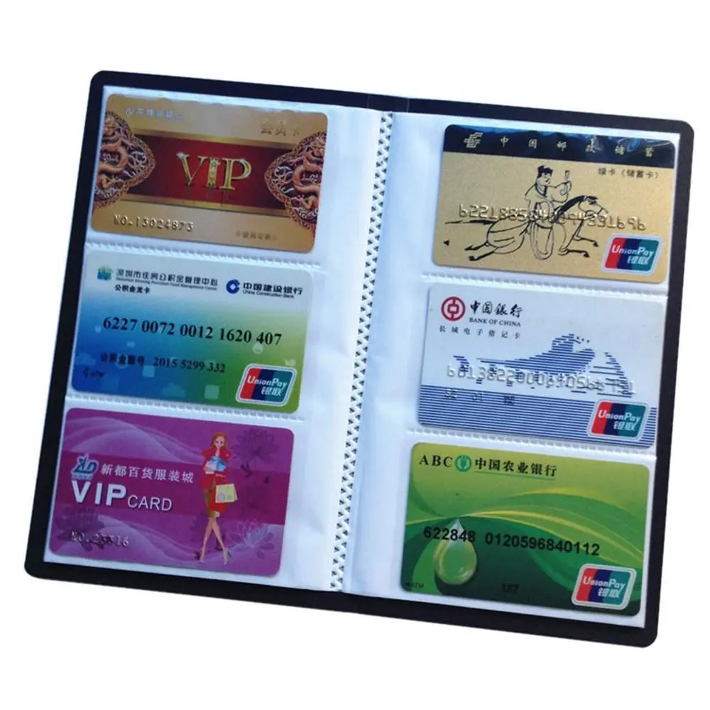 حافظة بطاقات جلدية بسعة 40/120 - مراجعة Commercial Printing Books وسعره