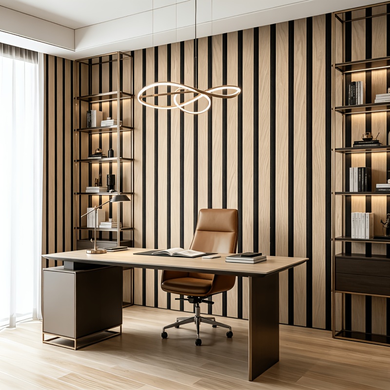 ملصقات جدارية ذات خطوط عمودية  - مراجعة Commercial Wallpaper Printing وسعره