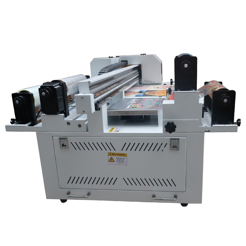 AB فيلم لفة إلى لفة طابعة UV ث - مراجعة Commercial Vinyl Printing Machine وسعره