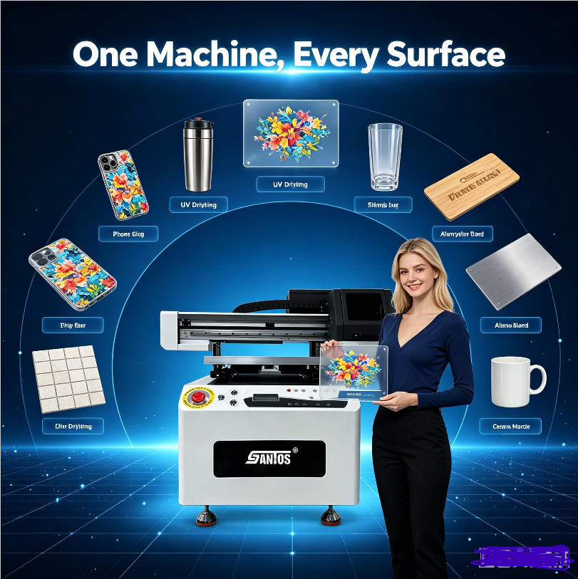 طابعة رقمية صناعية أوتوماتيكية - مراجعة Commercial Uv Printing Machine وسعره